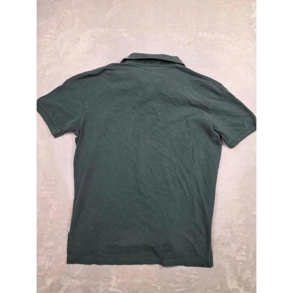 Vintage Polo Ralph Lauren Polo Shirt Mens L Green Short Sleeve Pony Pique USA